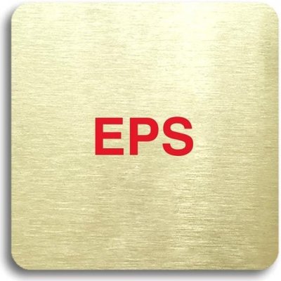 Accept Piktogram "EPS" (80 × 80 mm) (zlatá tabulka - barevný tisk bez rámečku) – Hledejceny.cz