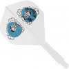 Letka na šipku CONDOR AXE Standard Daruma Baby Clear Blue Short