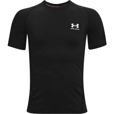 Under Armour HeatGear Armour triko dětské černá – Zboží Dáma