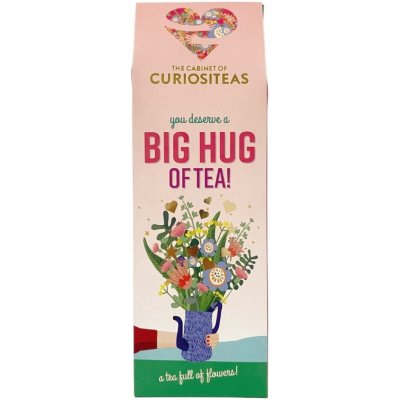 The Cabinet of CURIOSITEAS Organický černý čaj s květinovou směsí A big Hug of Tea! 75 g