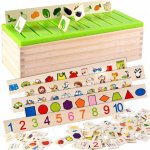 KIK dřevěné puzzle třídička KX6213 – Zboží Mobilmania