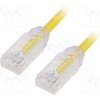 síťový kabel Panduit UTP28X5MYL Patch, TX6A-28™,U/UTP, 6a, drát, Cu, LSZH, 5m, žlutý