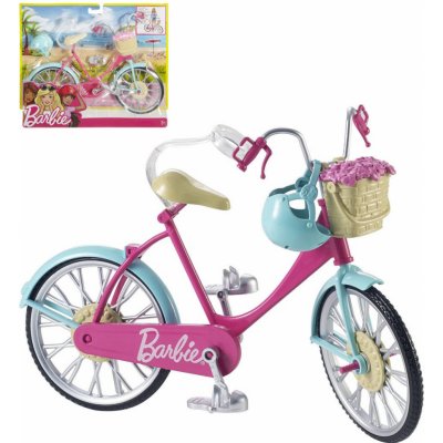 Barbie MATTEL Kolo pro panenku herní set s helmou a doplňky 25dvx – Zboží Mobilmania