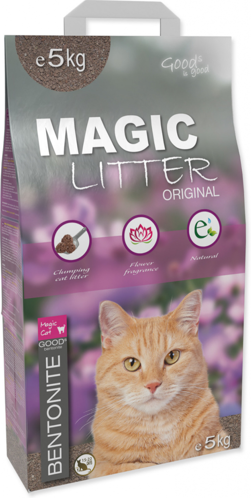 Magic Cat Magic Litter Bentonite Original Flowers 5 kg