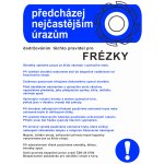 Předcházej nejčastějším úrazům - FRÉZKY plast 0,5mm A3 (420 x 297 mm) – Zboží Mobilmania
