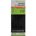 Korum Hotové návazce Big Fish Braided Hair Rigs 6 vel.12 8 ks – Zboží Dáma