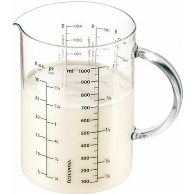 Odměrka skleněná DELÍCIA 1,0 l – Zboží Dáma