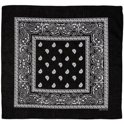 Bandana šátek černý – Sleviste.cz