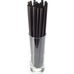 Trinkhalme Brčka dlouhá plastová Makro černá PP 280 x 7 mm 250 ks – Zboží Dáma