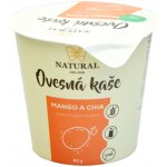 Natural Jihlava ovesná kaše bez lepku mango a chia 80 g – Zboží Dáma