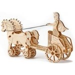 Wooden City 3D mechanické puzzle - Rímský vuz WR301 74 ks – Hledejceny.cz