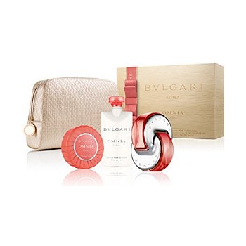 Bvlgari Omnia Coral EDT 65 ml + tělové mléko 75 ml + mýdlo 75 g + etue dárková sada