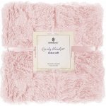 Springos přehoz na postel růžové 160 x 200 cm – Zboží Dáma