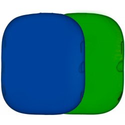 Lastolite skládací oboustranné klíčovací pozadí 1,8x2,1m modré/zelené