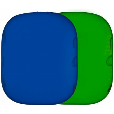 Lastolite skládací oboustranné klíčovací pozadí 1,8x2,1m modré/zelené – Zboží Mobilmania