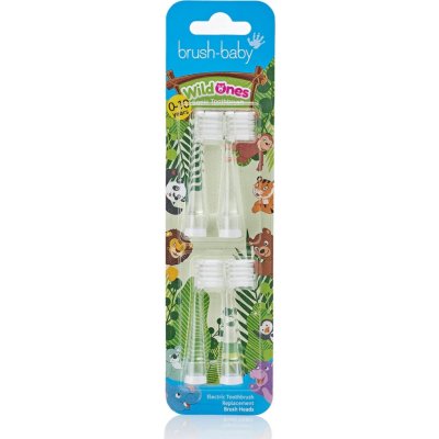Brush Baby WildOnes Brush Heads 4 ks – Zbozi.Blesk.cz
