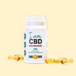 I am CBD Full spectrum CBD 1500 mg 60 kapslí