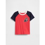 GAP Baby tričko Brannan Bear Červená – Zboží Dáma