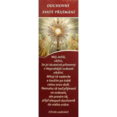 Duchovní svaté přijímání – Hledejceny.cz