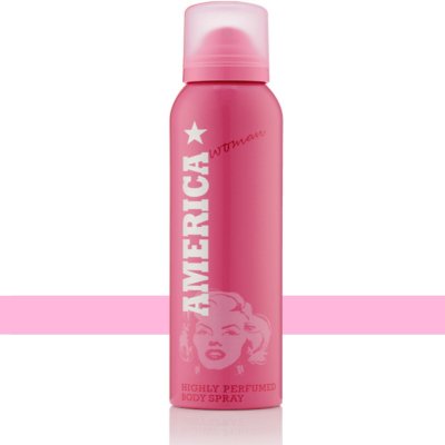 Milton Lloyd America Pink Body Spray 150 ml – Zboží Dáma