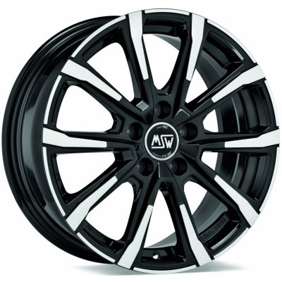 MSW 79 7x18 5x114,3 ET50 black polished | Zboží Auto
