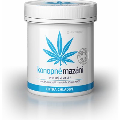 MedicProgress konopné mazání Extra chladivé 250 ml