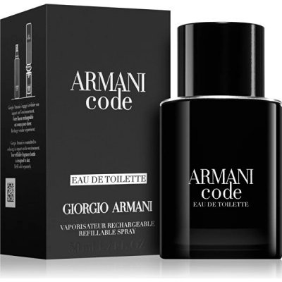 Giorgio Armani Black Code 2023 toaletní voda pánská 75 ml