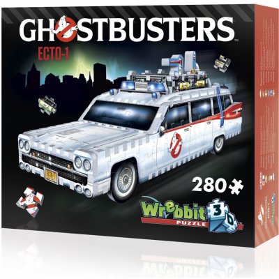 Wrebbit 3D puzzle Auto Ghostbusters ECTO-1, 280 ks – Hledejceny.cz