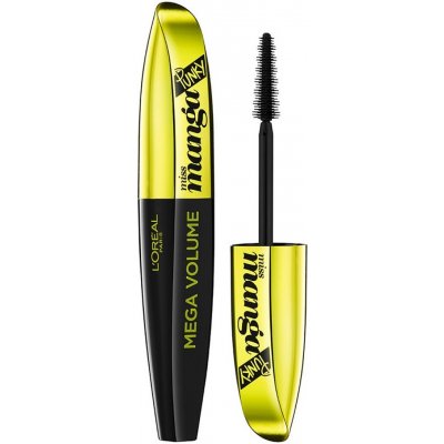 L'Oréal Paris Mega Volume Miss Manga Punky řasenka Black 8 ml – Zboží Mobilmania