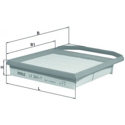 Vzduchový filtr MAHLE LX 2841/7 – Hledejceny.cz