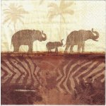 Ubrousek 33x33 cm SLONI – HobbyKompas.cz