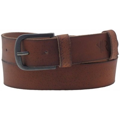 MERCUCIO Pánský kožený opasek světlé hnědý – Zbozi.Blesk.cz