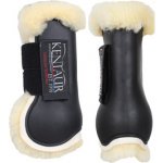 Kentaur Přední chrániče Profi Jump s beránkem hnědé – Sleviste.cz