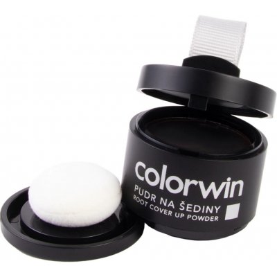 Colorwin Pudr na šediny černý 3,2 g – Zboží Dáma