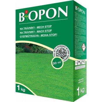 Biopon hnojivo trávník proti mechu 1 kg