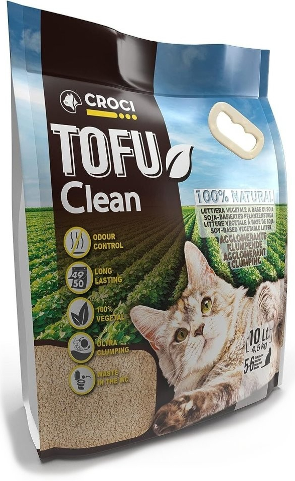 Croci Tofu Clean kočkolit 10 l