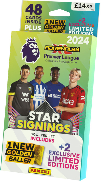 Panini PREMIER LEAGUE Adrenalyn XL 2024 Star Signings Blister