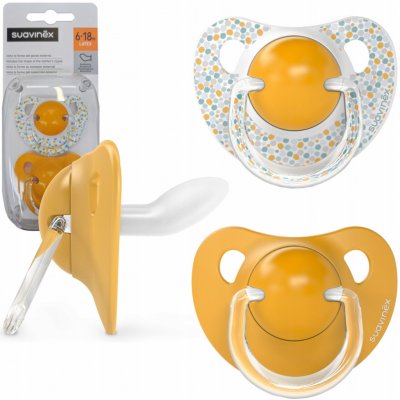 Suavinex anatomický silikon krémová sušenka – Zboží Dáma