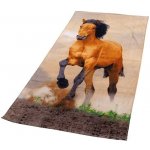 Jerry Fabrics Dětská osuška Kůň brown 70 x 140 cm – Zboží Mobilmania