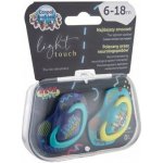 Canpol Babies symetrických silikon Neon Love Baby modrá 2 ks – Sleviste.cz