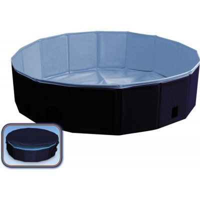 Nobby bazén pro psa skládací modrý M 120 x 30 cm – Zboží Mobilmania