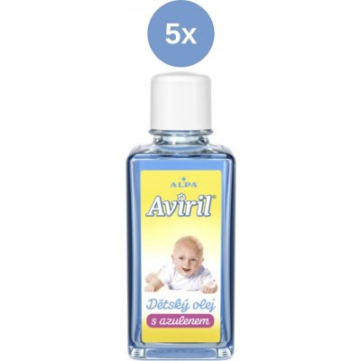 Aviril dětský olej s azulenem 5 x 50 ml – Zboží Dáma