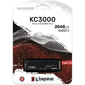 Kingston KC3000 2048GB, SKC3000D/2048G od 2 708 Kč - Heureka.cz