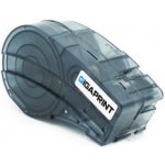 Gigaprint Kompatibilní páska Brady M21-750-499 19,1 mm černý tisk/bílý podklad, nylonová – Zboží Živě