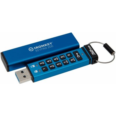 Kingston IronKey Keypad 200 32GB IKKP200/32GB – Zboží Mobilmania