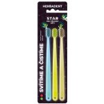 HERBADENT STAR Zubní kartáčky s velmi jemnými vlákny 3 ks – Hledejceny.cz