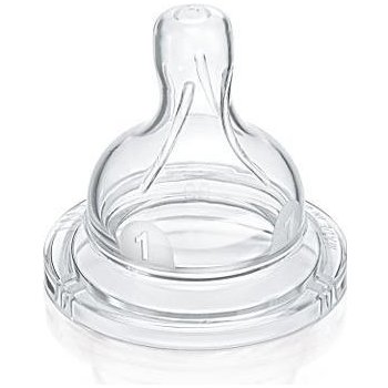 Philips Avent Dudlík Anti-colic/Classic+ 1 novorozenecký 2 ks Bílá