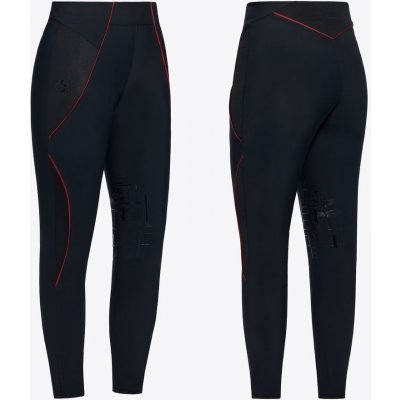 Cavalleria Toscana Jeggings Academy Jersey Full Grip dámské černá