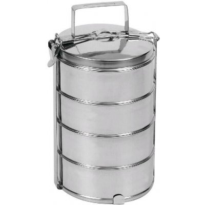 M.A.T. Group jídlonosič 16 cm 4 dílný nerezový, uzávěr spona – Zboží Dáma