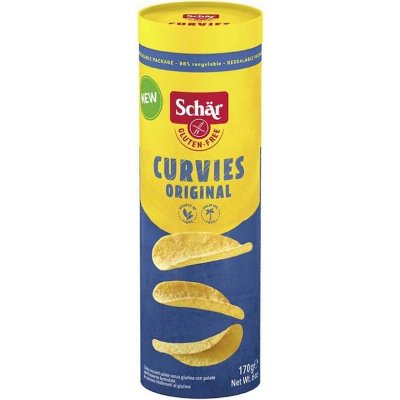 Schär Curvies Original křupavé chipsy bez lepku 170 g – Sleviste.cz